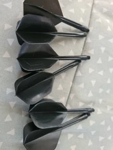 6 uds. De dardos profesionales de plástico, 2Ba, tornillo suave y duradero, 80mm, colas para dardos