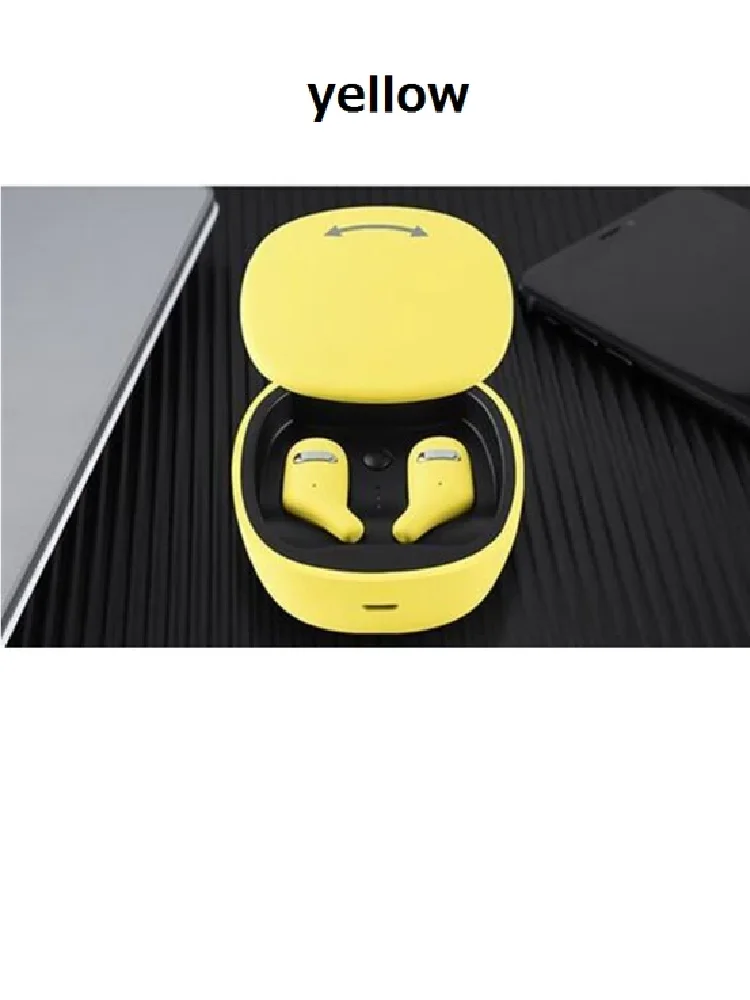 A2 TWS Bluetooth наушники беспроводные наушники мини стерео музыкальные Гарнитуры Hands-free с микрофоном зарядки - Цвет: Белый
