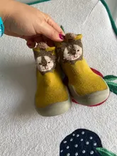 Mocasines antideslizantes para bebés y niños pequeños, zapatillas de interior para niños, de punto de algodón transpirable, Ideal para regalo