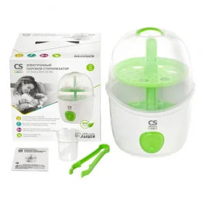 Электронный паровой стерилизатор CS Medica KIDS CS-28s | Мать и ребенок