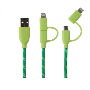 

USB cord BOOMPODS DUO MicroUSB / Apple Green