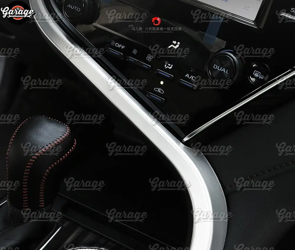 Накладка на центральную консоль для Toyota Camry-ABS пластик литье 1 комплект/1 шт украшение автомобиля Стайлинг