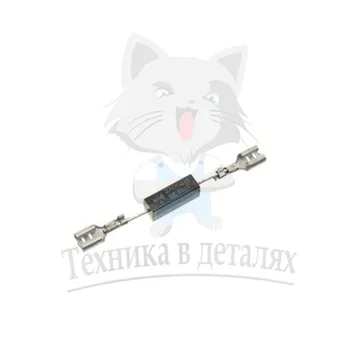 

Diode for microwave terminals on two sides