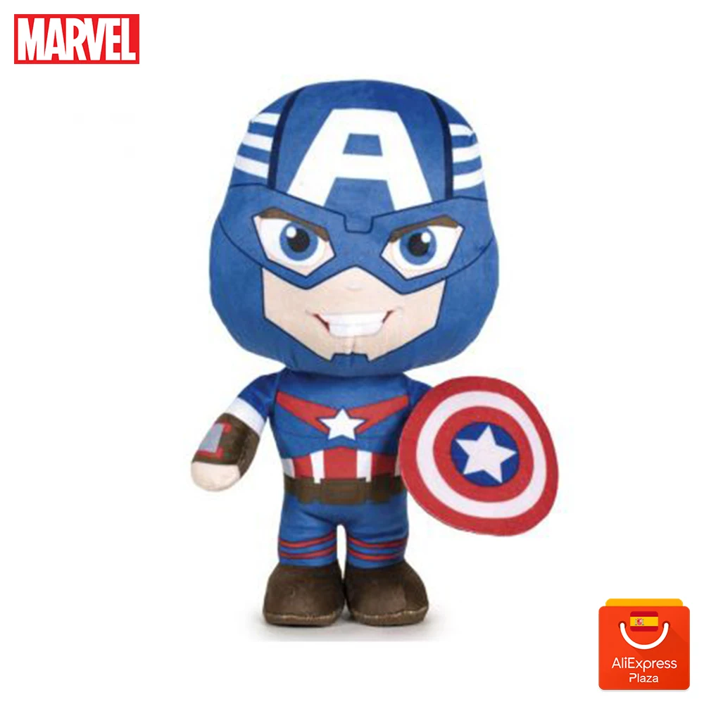 20-30cm Marvel Avengers Spiderman Stand Squat Super Hero Plush Peluche Soft  Stuffed Toys Dolls Christmas Birthday Gift for Kids - AliExpress