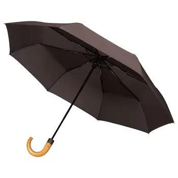 

Folding umbrella unit classic, Brown