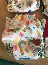 Mordedor venta al por mayor 4 unids/set bebé lavable pañales de tela café cubierta de pañal ajustable & reutilizable pañales de bolsillo envío gratis