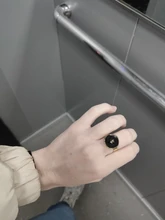 De moda de aleación de gota de aceite de amor Luna rayo anillos redondos dedo mujer anillos de joyería de mujer de boda regalos para fiesta