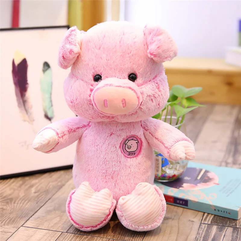 pink pig 40 см-80 см мультипликационный кролик в стиле кавай плюшевая игрушка кролик с юбкой кукла мягкая чучело кукла Дети Девочки День рождения Рождество подарок - Цвет: pink pig