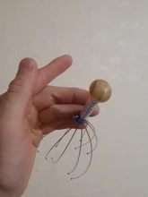 Massager Relax SPA Neck-Stress Scalp 12-Finger-Head Physician 1pcs Release-Head Steel