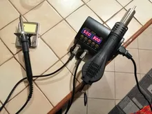 Welding-Rework-Station Display Hot-Air-Gun Repair-Solder-Iron Cell-Phone Digital 8898