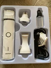 Hair-Trimmer Pets-Clippers Pet-Grooming-Machine Nail-Grinding Dog Usb-Rechargeable Baorun
