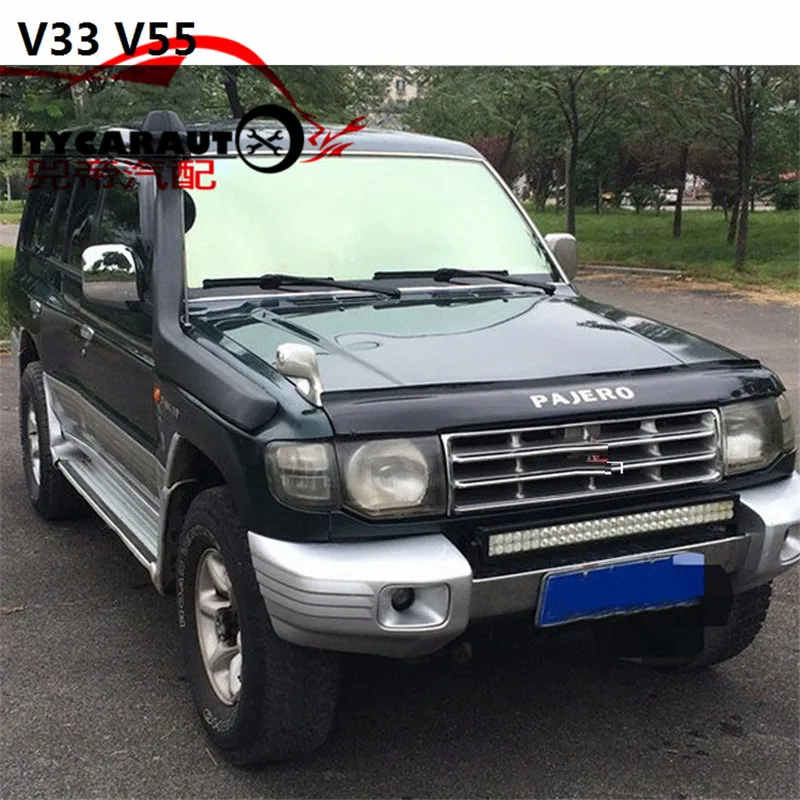 CITYCARAUTO Авто воздушный поток SNOKEL комплект подходит для MITSUBISHI PAJERO V33 V55 V6 воздухозаборник LLDPE набор для подводного плавания набор SMV33