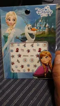 Niñas congelados elsa y Anna maquillaje juguetes pegatinas de uñas Disney nieve blanca princesa Sophia Mickey Minnie a los niños pendientes juguetes de pegatinas