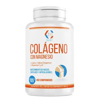 

Marine Collagen hydrolyzed with calcium | Magnesium | Vitamin C | Vitamin D | Hydrolyzed collagen capsules | 450 Comp | Zentrum