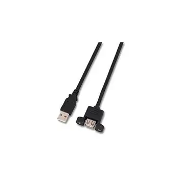 

ICOC U-AB-010-PNL-cable USB 2.0 A male to female panel 1 m