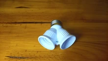 Converter Bulb-Adapter Light-Lamp 2e27-Lamp-Holder E27 Splitter Y-Shape To Halogen LED