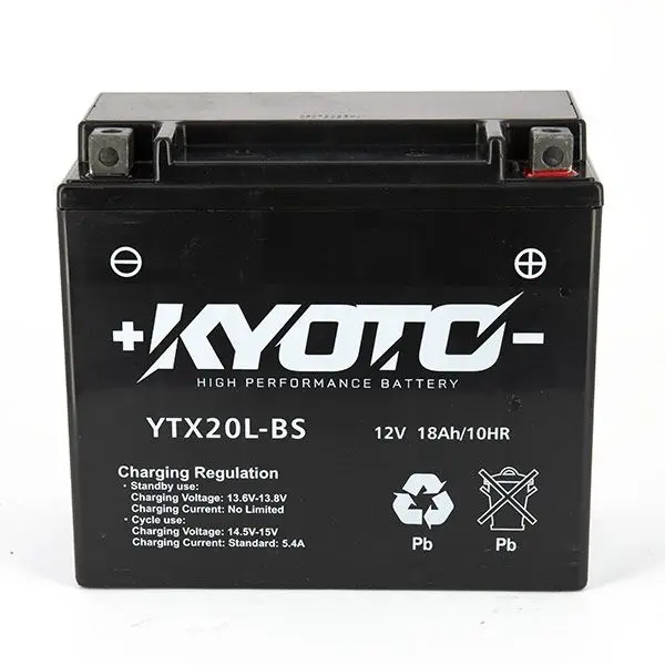 Kyoto Ytx20L-Bs Sla Motorcycle Battery Activated