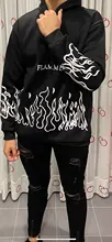 Sudadera con capucha de manga larga para mujer, ropa de verano con estampado harajuku de talla grande, estilo coreano