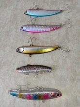 80-Bending Knife Vib-Lure Swimbait Japan-Hook Fishing Siinking Long-Casting Artificial