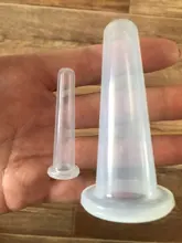 Frasco de silicona para masaje Facial, botes de vacío para eliminación de arrugas, rejuvenecimiento de la piel, herramientas de belleza anticelulitis