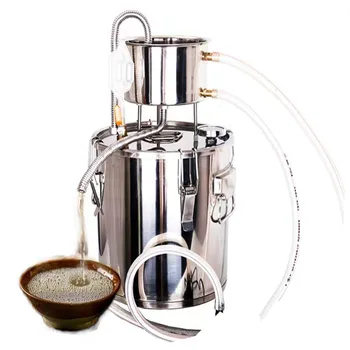 

Home Alcohol Brewing Machinery Stainless Steel Purslane Hydrolat Distiller