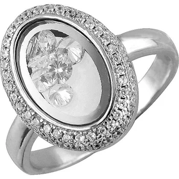 

Esthete ring with cubic zirconia