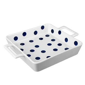 

ceramic square baking dish durable beautiful for table setting