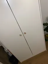 Wooden Cabinet Wardrobe-Knobs Drawer-Handle Furniture Hardware Round Natural for 8/12pcs