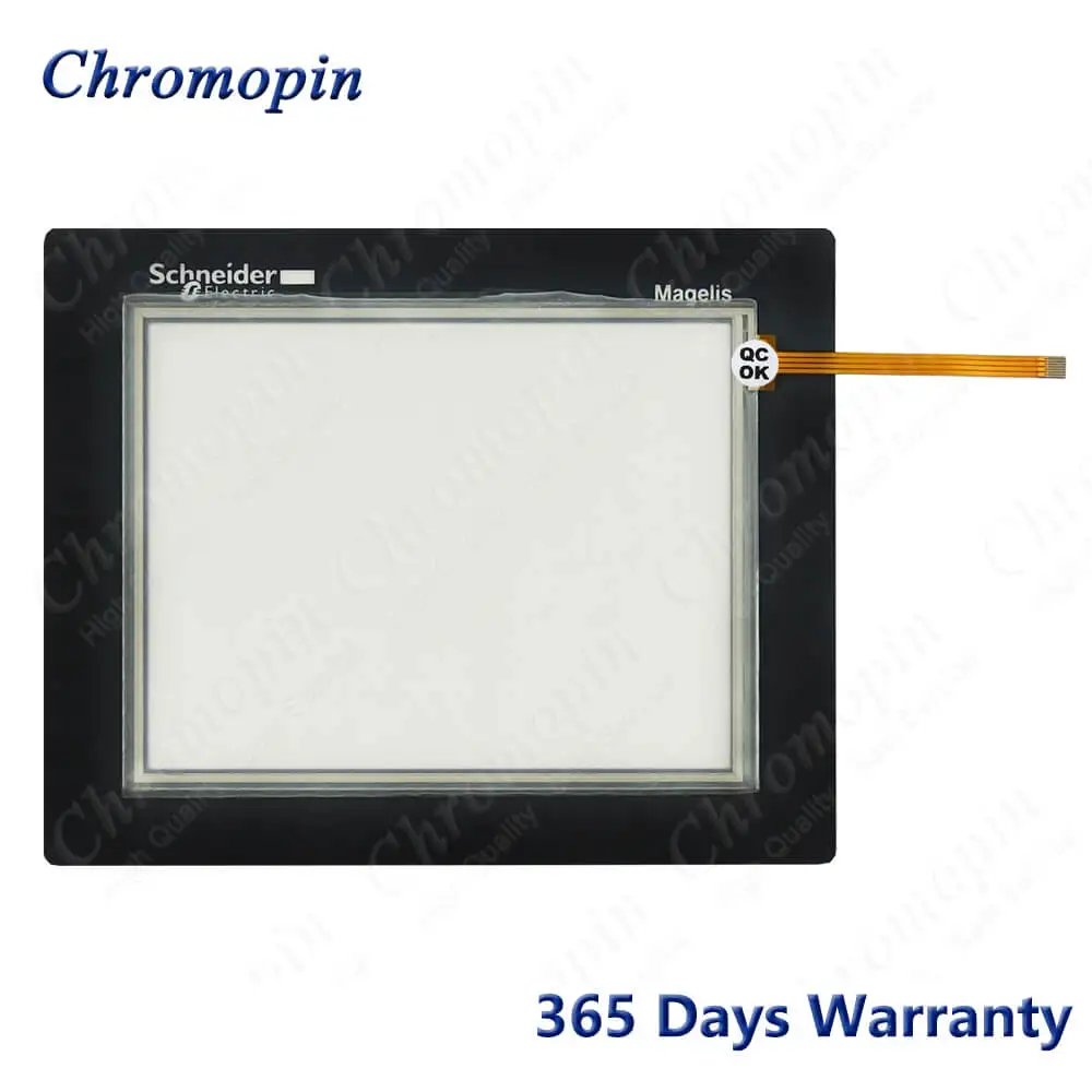 Vidro Digitalizadora para Schneider Hmis85 Painel com Tela Sensível ao Toque com Revestimento de Película Protetora Hmis85-tela de