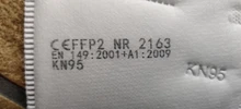 Negro KN95 5 capas máscara de seguridad polvo máscara boca máscara de respirador a prueba de polvo kn95 Mascarillas máscara reutilizable CE FFP2 máscaras