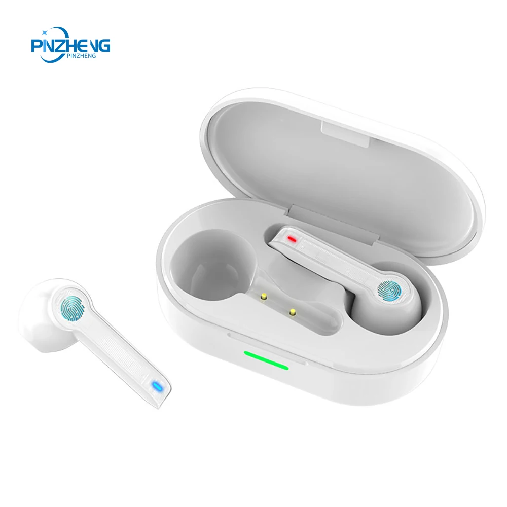 

New PINZHENG Wireless Bluetooth Earphones IPX7 Waterproof Ergonomic Automatic pairing at boot Sensitive Touch Control Earphones