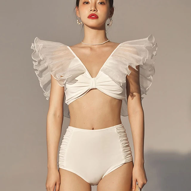 Ruffled V-neck Bikini 2022: The Ultimate Summer Essential