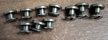 Rivets Wallet-Fasteners Studs Screws Belt Binding Nails Menu Metal Chicago 10pcs 