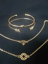 Tocona 4 unids/set moda Bohemia hoja de nudo mano brazalete enlace cadena encanto pulsera brazalete para las mujeres pulseras de oro joyería para mujer 6115