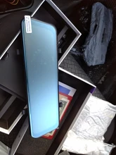 E-ACE 10 Inch Touch Car Dvr Streaming Media Mirror Dash Cam FHD 1080P Video Recorder