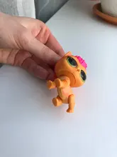 Mascota de unicornio sorpresa para niños, juguete de regalo para mascotas grandes y pequeñas, 1 pieza, LOL, uniponi, mono, perro, gato, conejo, 3-6cm