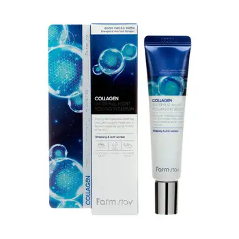 

Lifting Serum for the skin around the eyes with collagen farmstay Collagen Water full moist rolling Eye Serum 25 ml