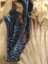 Medias de red para niñas pequeñas, medias de malla elásticas con cristales, pantimedias sólidas