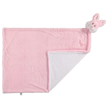 

ebebek Necoplush Rabbit Plush Baby Blanket Pink 80x100 cm