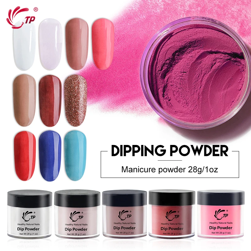

TP dipping powder nail system nail art glitter dipping system for manicure powder for nails acrylic dip system nails 28g/1oz