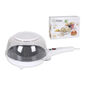 

3-in -frying pan for Popcorn and Pancakes Kiwi KSM-2418 800W White