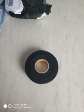 Rollo de cinta de tejido adhesivo, arnés de cableado para coche, color negro, 25M