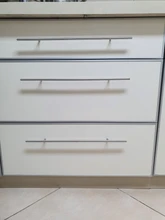 KAK 4 ~ 24 asas de acero inoxidable 10mm de diámetro puerta alacena cocina Bar recto tirador perillas muebles Hardware