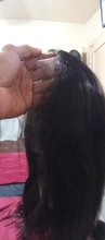 Peluca recta con corte Bob de 13x4 para mujer, cabello humano de encaje, prearrancado con pelo de bebé, Remy brasileño, cierre de Bob corto, color negro