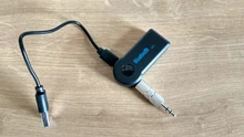 Minitransmisor receptor de Audio Bluetooth 5,0, estéreo, AUX, USB, Conector de 3,5mm para TV, PC, auriculares, Kit de coche, adaptador inalámbrico