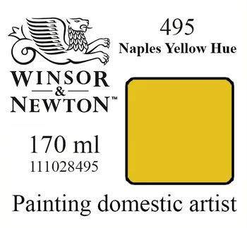 

Oil paint "Winsor & Newton" 495. Naples yellow. 170 ml.