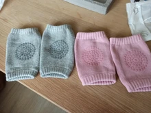 Rodillera protectora para bebés de 0 a 6 años, almohadilla de algodón para gatear, calcetines seguros para niños y niñas