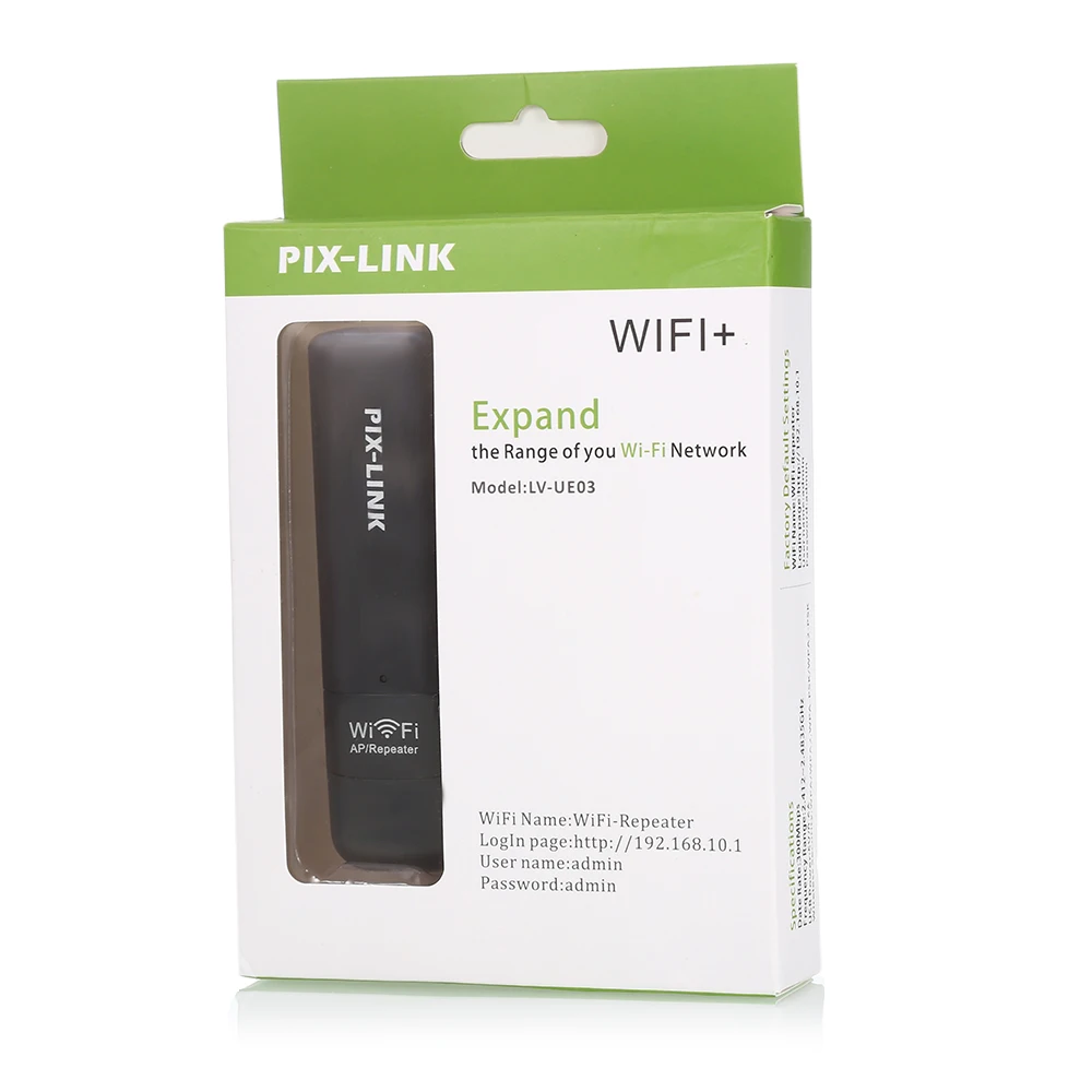 PIX-LINK UE03 300Mbps USB Network Wi-Fi Repeater/AP wi-fi repeater Booster Wireless extender amplifier