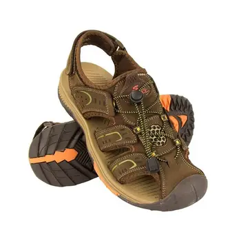 

Trekking or hiking leather crab sandals