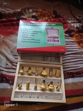 Router-Bit-Set Trimming Milling-Cutter Cutting LAVIE Straight Tungsten Carbide 8mm MC02006